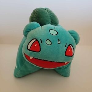 Pokemon Bulbasaur Plush Toy Pillow 2-in-1 Velcro